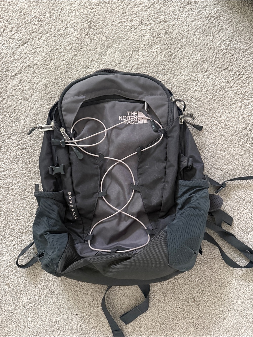 The North Face Purple and Gray Borealis Daypack